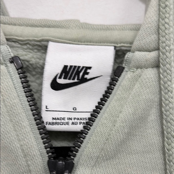 Nike Gray Zip-Up Hoodie - Picture 2 of 4